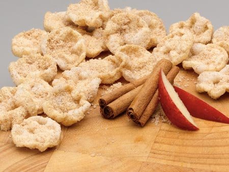 Medifast Apple Cinnamon Flavored Soy Crisps (1 Box = 7 Snacks)