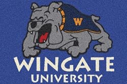 Wingate Bulldogs 7' 8" x 10' 9" Team Spirit Area Rug