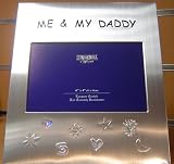 : 'Me & My Daddy' Silver Colour Photo Frame 6x4"