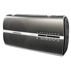 Grundig Music 50/ RP 5200 Tragbares FM/MW/SW-Radio (5,8 bis 18,5MHz) braun