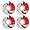 Spitfire Bighead Series 51mm High Performance Skateboard Wheel (Set of 4)