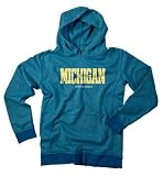 University of Michigan Wolverines Women's Polka Dot Hoody Sweatshirt
