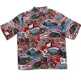 Wisconsin Badgers Hawaiian Shirt by Reyn Spooner
