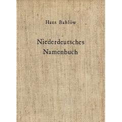 Niederdeutsches Namenbuch