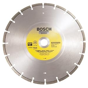 Bosch DB1262 Premium Plus 12-Inch Dry or Wet Cutting Segmented Diamond Saw Blade with... by Bosch
