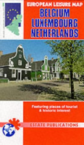 Belgium, Luxembourg, Netherlands (European Leisure Map)