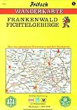 Fritsch Karten, Nr.1, Frankenwald, Fichtelgebirge: Mit touristischen Hinweisen auf der R�ckseite. Mit farbiger Wegemarkierung und Wanderparkpl�tzen - 