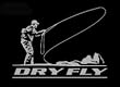 Dry Fly Upstream Images Silver Vinyl Wildlife Car Truck Window Decal Sticker