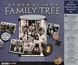 Generations Family Tree V6 Deluxe 8CD Software