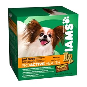 Iams Proactive Health Small Biscuits Adult Dog, 20-Pound Boxes Iams Proactive Health Small Biscuits Adult Dog, 20-Pound Boxes