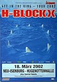 Poster - H Blockx - Get In The Ring 2002 - Original Konzert Plakat Poster von H-Blockx