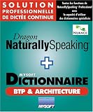Dragon NaturallySpeaking Professionnal V9 + Dictionnaire BTP/Architecture Mysoft