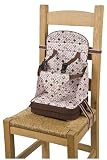 Polar Go Anywhere Booster Seat, Pink/Espresso