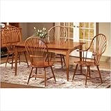 Highland Road Cherry Fan Back Arm Chair Finish: Antique