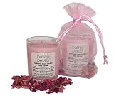 Bath Petals California Rose Garden Mini-Candle Gift