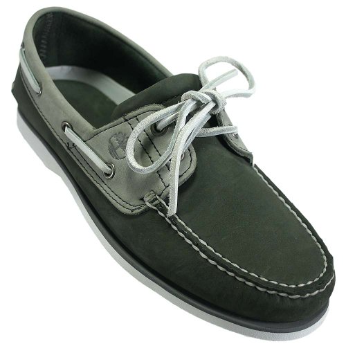 Timberland Men's Classic 2 Eye Boat Shoe,Black,8.5 M US BEST MEN BOAT