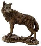 North American Wolf Statue Figure Magnificent Sculpture 51F6W%2BwFaNL. SL160 Uncle Sam Skeleton Head Collectible Skull Figurine Statue Sculpture