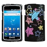 Chalkboard Star Black Phone Protector Cover for SAMSUNG i897 (Captivate)