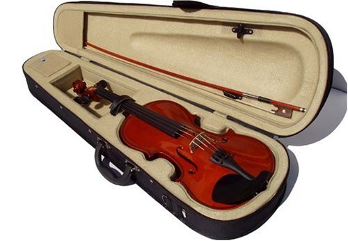 Childrens Toyshop  Musical Instruments : ViolinSmart Solid Natural Wood 1/4 Size Teachers Recommended Student Violin + Bow + Case + Rosin Complete Set