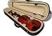 ViolinSmart Solid Natural Wood 1/4 Size Teachers Recommended Student Violin + Bow + Case + Rosin Complete Set