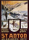 Ski St Anton Austria Skiing Ski Winter Sport in Europe 16 X 22 Image Size Vintage Poster Reproduction Reviews 51F6cjr3IAL. SL160 Ski St Anton Austria Skiing Ski Winter Sport in Europe 16 X 22 Image Size Vintage Poster Reproduction Reviews