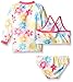 Sol Swim Baby Girls' Summer Sweety 3 Piece Rashguard Set
