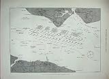 1887 MAP PLAN QUEEN'S JUBILEE NAVAL REVIEW SPITHEAD
