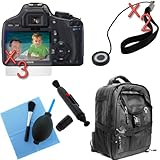 GTMax 8 Pcs accessories Bundle kit Include Large Camera Backpack Case for C ....