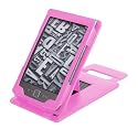 Duragadget Genuine Leather Case & Cover With Stand for Kindle - Pink