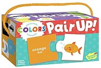 Peaceable Kingdom Preschool Learning Pair Up! Colors Matching Puzzles
