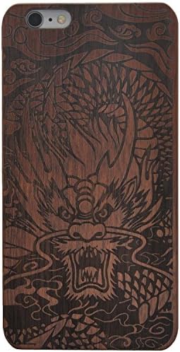 XIKEZAN iPhone 6/6S 4.7inch Wooden case Genuine Handmade Natural Wood Backplate Hard PC Hybrid Snap Protective Case and Slim back cover