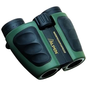 Alpen SPORT 8x25 Waterproof Wide Angle Compact Binocular w compass by Alpen