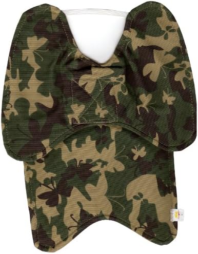 Hen Saver Apron/Saddle Large Garden Green Camouflage, Double Strap, Removable Shoulder Protector