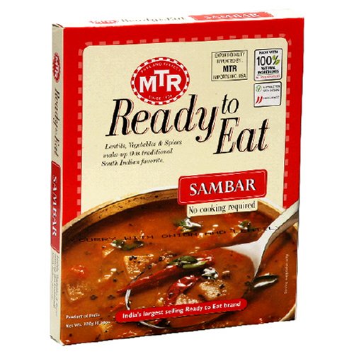 MTR Sambar, 10.5-Ounce Box, (Pack of 10) by MTR