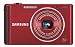 Samsung ST77 Digitalkamera (16 Megapixel, 5-fach opt. Zoom, 7,6 cm (3 Zoll) Display, bildstabilisiert, nur micro-SD) rot