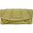Talita Flap Clutch Color: Green