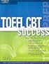 TOEFL Success CBT w/o CDRom 2003 (Peterson's TOEFL CBT Success)