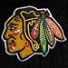 New Era Chicago Blackhawks Black Ice Rink Knit Beanie image 3