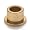 Oilite Sintered Bronze Flanged Sleeve Bearing FF621-01B 1/2