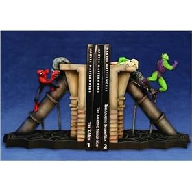 Spider-Man vs. Green Goblin Bookends