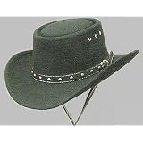 Black Gambler Style Cowboy or Cowgirl Hat by Western Express