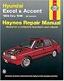 Hyundai Excel & Accent  '86'98 (Haynes Repair Manual)