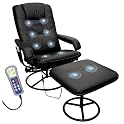 10-Motor Leisure Massage Chair - Black