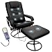 10-Motor Leisure Massage Chair - Black