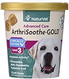 NaturVet ArthriSoothe Gold Soft Chews in Cup