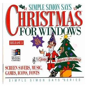 Simple Simon Says Christmas For Windows : Screen Savers, Music, Games, Icons, Fonts, Etc. 