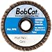 Weiler BobCat 2" Diameter, 80 Grit, Zirconium, Plastic Backing, Specialty Abrasive Flap Mini Disc