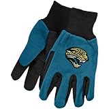 NFL McArthur Jacksonville Jaguars Two-Tone Utility Gloves