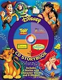 Disney CD The Lion King, the Little Mermaid, Toy Story, Aladdin: Disney Cd Storybook (4-in-1 Disney Audio CD Storybooks)