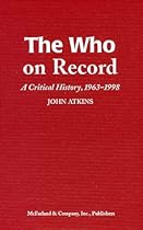 The Who on Record: A Critical History, 19631998